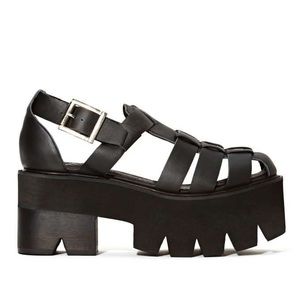 Jeffrey Campbell Argo platform sandals 7.5